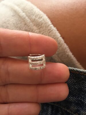 Piercing de pressão com zircônia