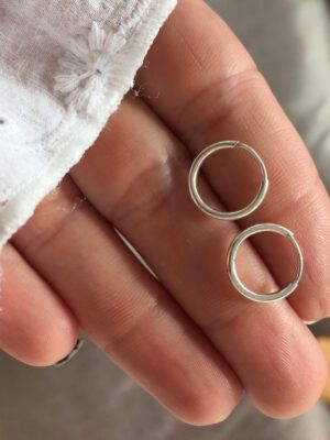 Argola 1cm de diâmetro
