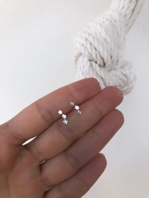 Brinco Três Marias - Estrelinhas