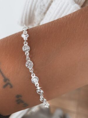 Pulseira Cheia de Zircônias