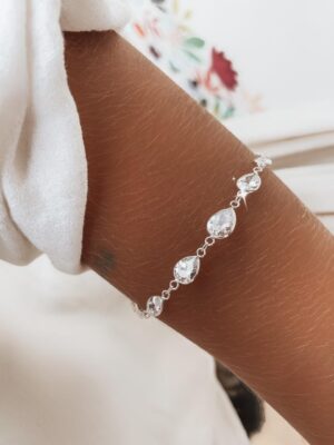 Pulseira Gotas de Zircônia