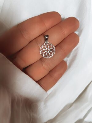 Pingente Mandala Jade