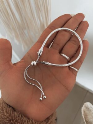 Pulseira Gravatinha Inspiração Pandora