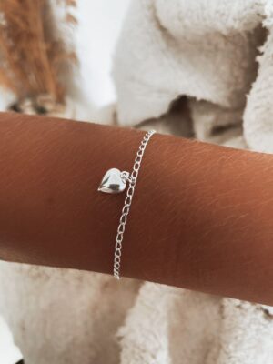 Pulseira Infantil Cartier Com Coração