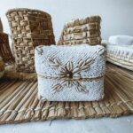 Caixa Míconos De Fibra Natural