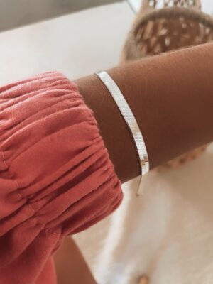 Pulseira Laminada Fita Espessura 0.4