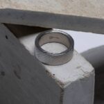 Anel Texture Aço Prata Key - Imagem 6