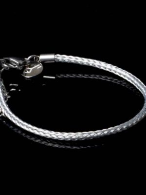 Pulseira Evolution Cabo De Aço Prata Key