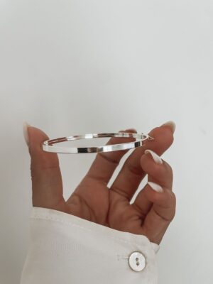 Bracelete Rígido Quadrado Espessura 0.3