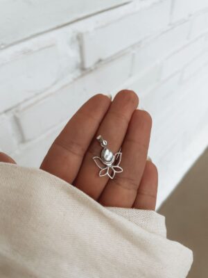 Pingente Terfly Com Madre Pérola