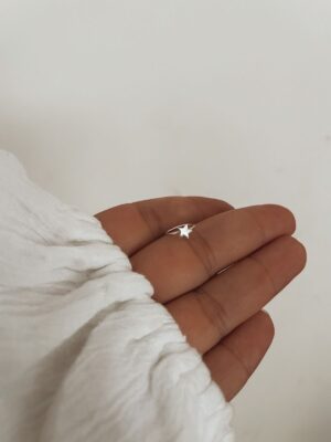 Piercing Liso Com Estrela
