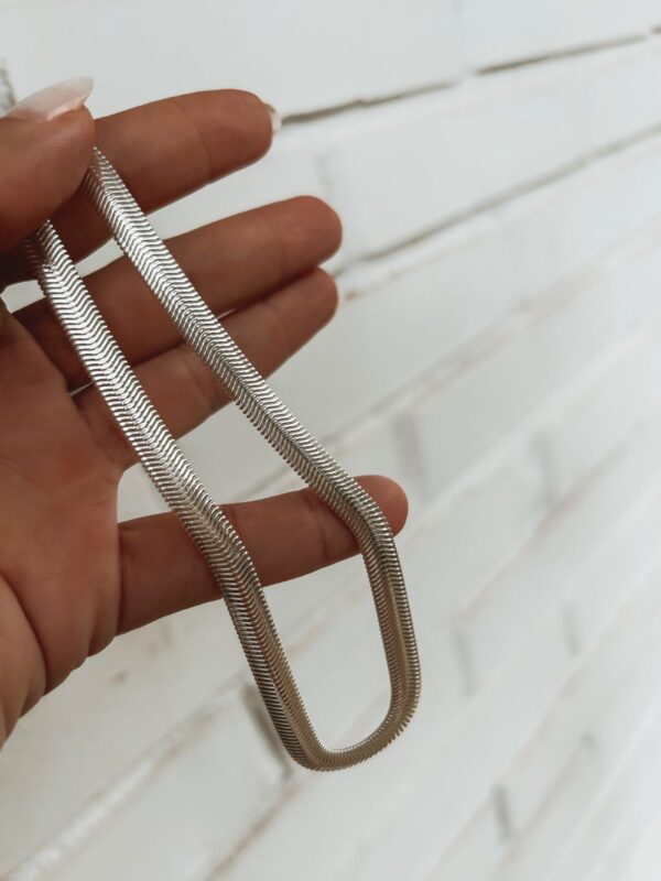Corrente Lacraia 40cm Espessura 0.6 - Imagem 1