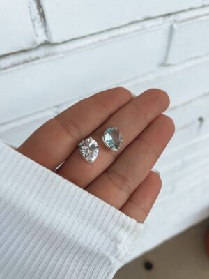 Pingente Gota De Zircônia