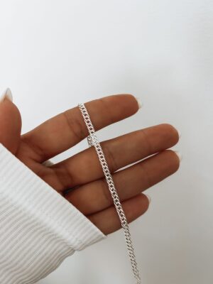 Pulseira Grumet Elo Duplo Espessura 0.3
