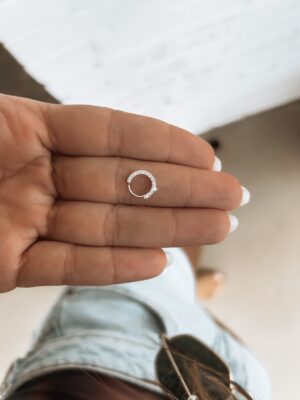 Piercing Pi Aro Cravejado