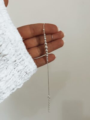 Pulseira Várias Bolinhas Com Fio Rígido