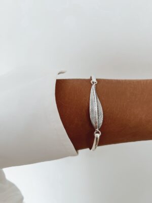 Bracelete Folha Oxidada