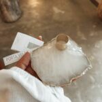 Porta Vela Quartzo Branco