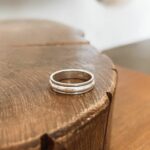 Anel Masculino Prata Branca