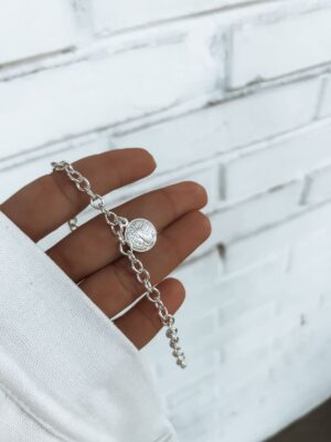 Pulseira Elo Português Com São Bento