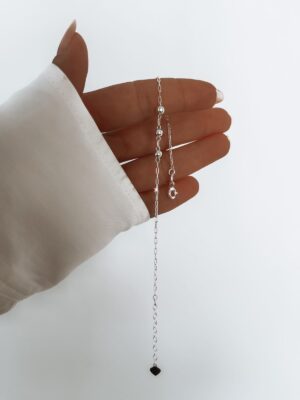 Pulseira Elo Grumet Com Três Bolinhas
