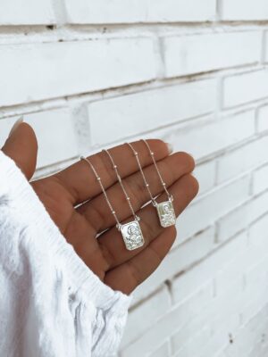 Escapulário Veneziana Com Bolinhas Nossa Senhora do Carmo
