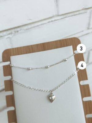 Pulseira Infantil Coração Liso
