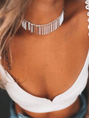Choker De Filetes Pedurados