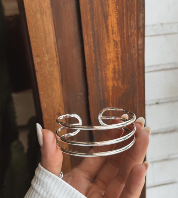 Bracelete Três Tiras - Imagem 1