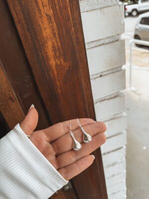 Brinco Gancho Gota Eletroformação
