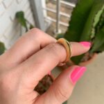 Anel Bojudo Fino Dourado