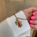 Pulseira Patuá Dourada