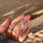 Pingente Nossa Senhora Aparecida Cravejado Com Borda