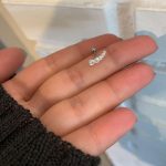 Piercing 5 Bolinhas De Zircônia