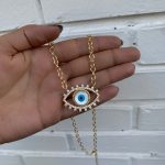 Gargantilha Gold Olho Grego Cravejado