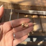 Argola Gold Arredondada Espessura 0.5 De Trava