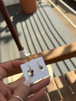 Argola Gold Medalhinhas De Trava