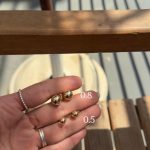 Brinco Gold Bolinha 0.5