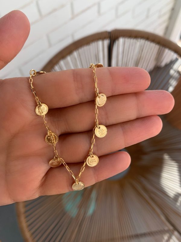 Pulseira Gold 10 Mandamentos - Imagem 2