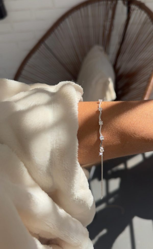 Pulseira Shine Intercalada Com Pontos De Luz - Imagem 1